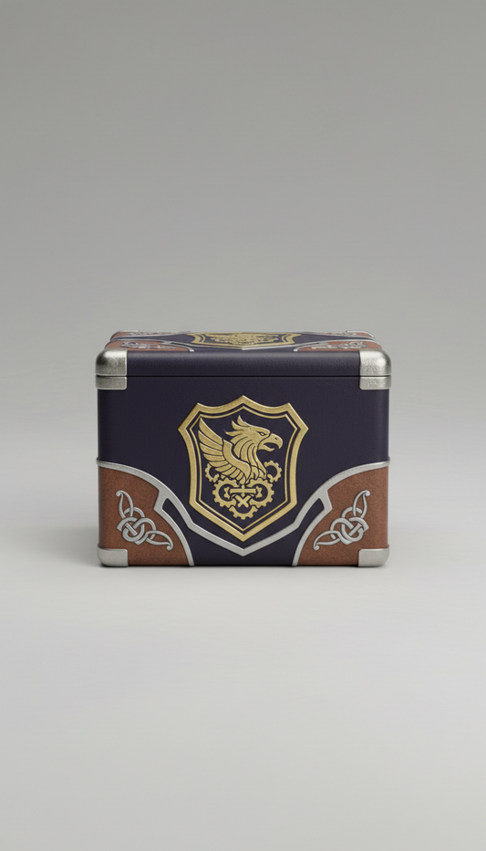 Deck Box with Crest Foil Emblem